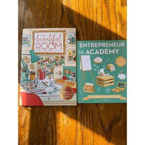 2 Kane Miller Books; My Beautiful Room and Entrepreneur Academy